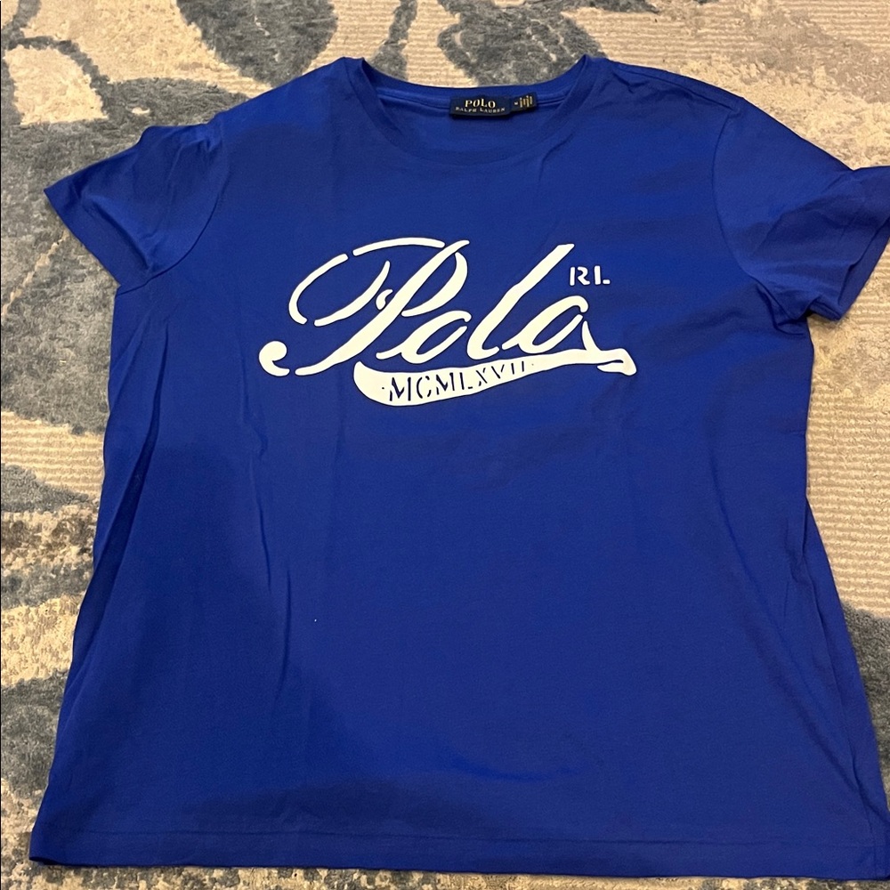 Vintage Ralph Lauren Royal Blue Polo Shirt